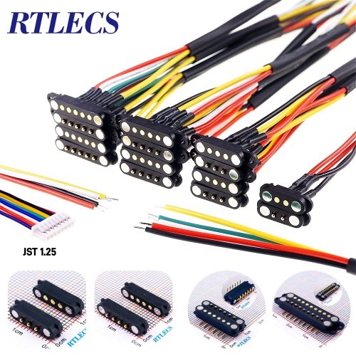 Immagine di Connettore Magnetico Pogo Pin DC - 2-9 Poli