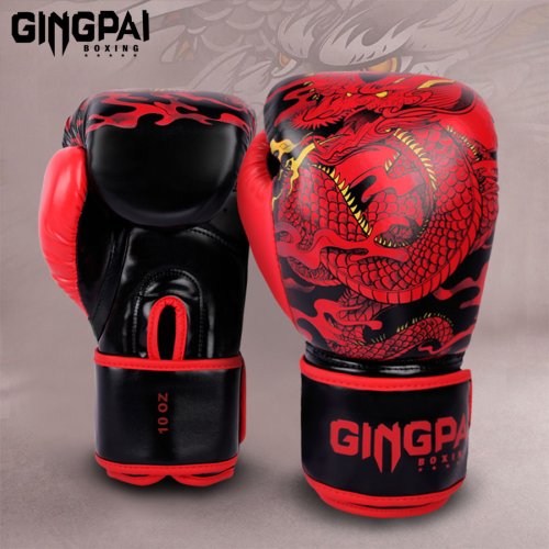 Bild von Professionelle Boxhandschuhe 10/12/14 oz – Hochwertige Kampfhandschuhe für Muay Thai, Sanda, MMA und Training für Männer und Frauen