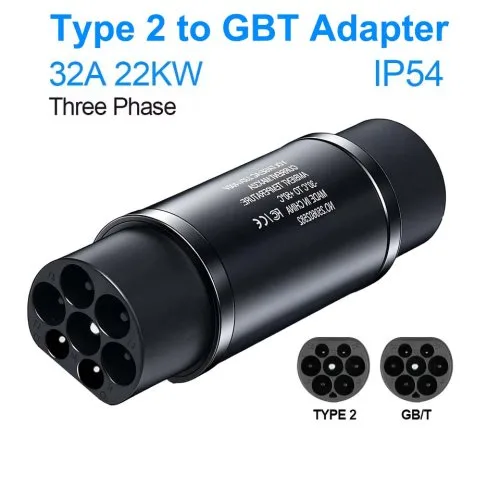 22 kW Type2 naar GBT