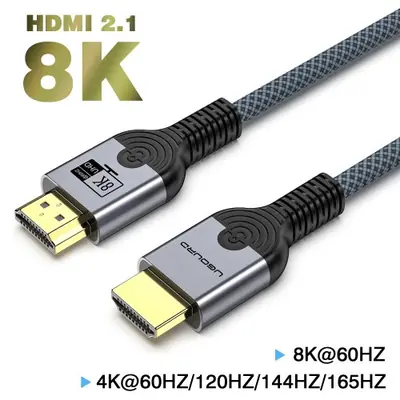 Image de Câble HDMI 8K Ultra HD 48Gbps - Haute Vitesse & HDR