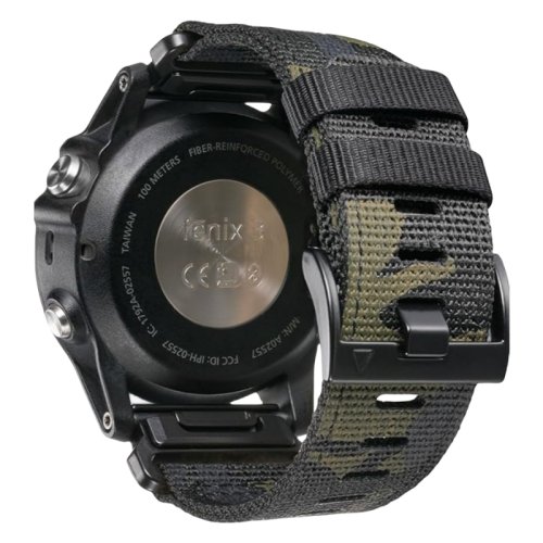 Zdjęcie Pasek nylonowy 22 mm i 26 mm do zegarka Garmin Fenix 7X, 7 Pro Solar, 6X, 6 Sapphire, 5, 5X Plus, 3, 3HR, Epix – oficjalny pasek QuickFit