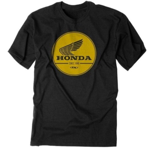 Imagen de Camisetas Honda para Hombre y Mujer, Manga Corta Retro Informales, Diseño de Motocicletas, Ideal para Entusiastas de Carreras y Off-Road, Estilo Verano