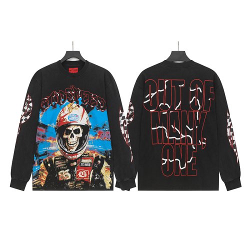 Afbeelding van Trendy Godspeed Longsleeve T-Shirt – Casual Hip-Hop Stijl
