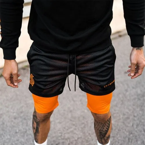 Schwarz orange