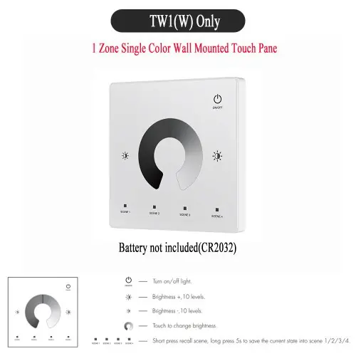 TW1(W) DIM panneau