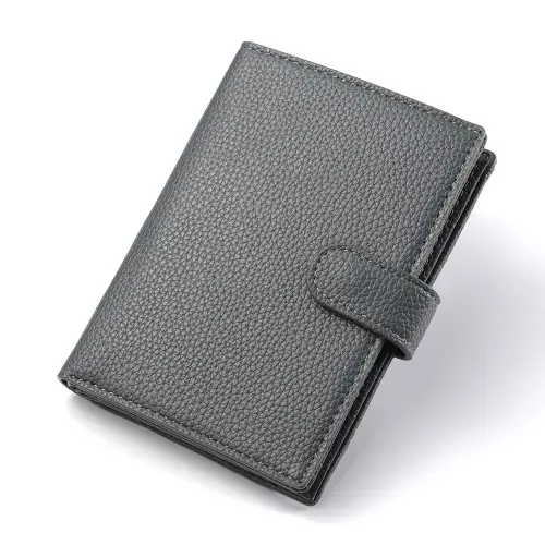 Image de Portefeuille Voyage Multi-Cartes en Cuir PU