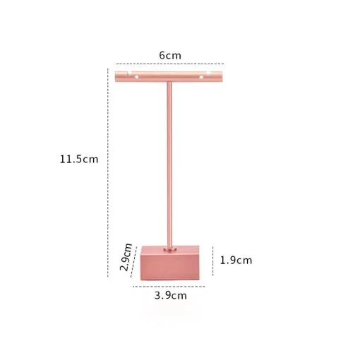 Rectangular rosa oro S