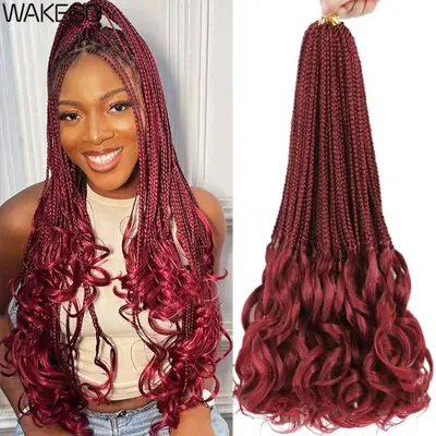 Image de Tresses Box French Curl 14-24" - Blond à Brun Foncé
