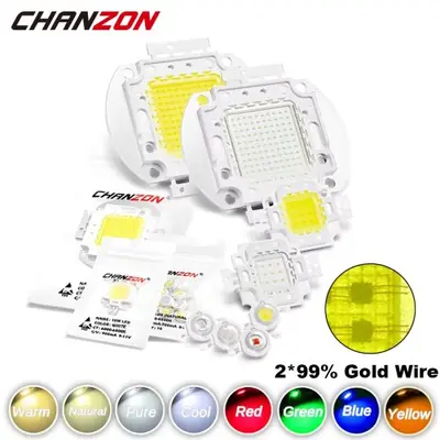 Image de LED Puissante 1W à 100W - Éclairage Blanc, Couleur & SMD