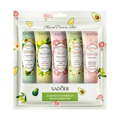 Image de Crème Mains Hydratante 5 Pièces - Anti-Sèche & Réparatrice