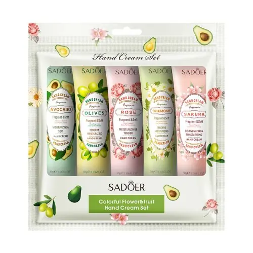 Image de Crème Mains Hydratante 5 Pièces - Anti-Sèche & Réparatrice