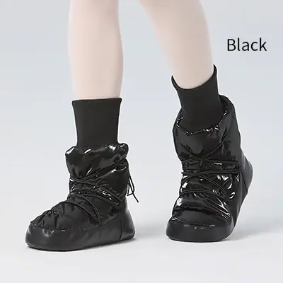 Image de Bottes de Ballet Chaudes pour Filles - Semelle Souple & Antidérapante