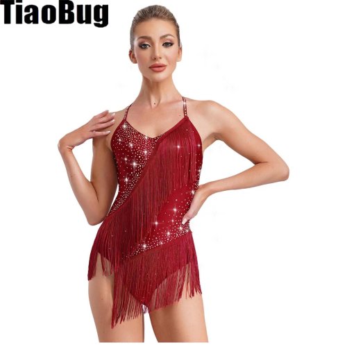Bild von Elegantes Latein-Trikot mit Strass & Quasten