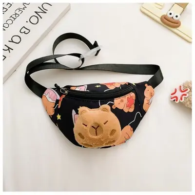 Image de Sac Capybara Enfant - Grand Capacité & Peluche
