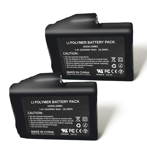 Imagen de Baterías Recargables 7.4V para Guantes y Calcetines Calentados