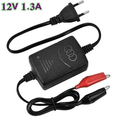 Image de Chargeur de Batterie 12V Intelligent pour Moto, Voiture, Vélo Électrique