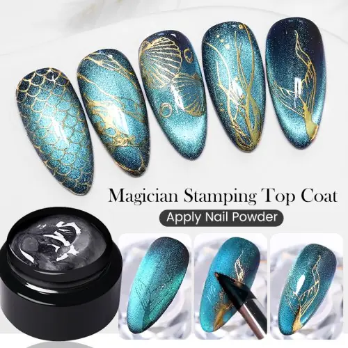 Image de Vernis à Ongles Colorés - 25 Teintes & Tampons Décoratifs