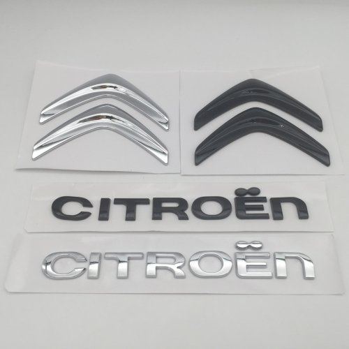 Imagen de Emblema 3D ABS para Citroën - Accesorio de Coche con Letras Estilo Deportivo