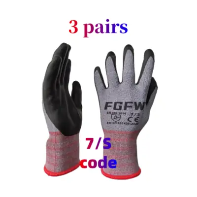 Image de Gants de Travail Respirants & Antidérapants - Lot de 3 Paires
