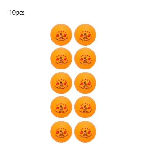 Image de Balles de Ping-Pong 5 Étoiles - Haute Qualité pour Entraînement