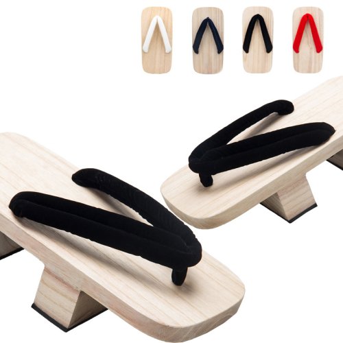 Afbeelding van Japanse Houten Klompen – Stijlvolle Cosplay & Dagelijks Gebruik