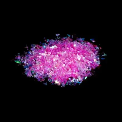 Image de Paillettes Époxy Colorées - Effet Aurora pour Nail Art & Résine