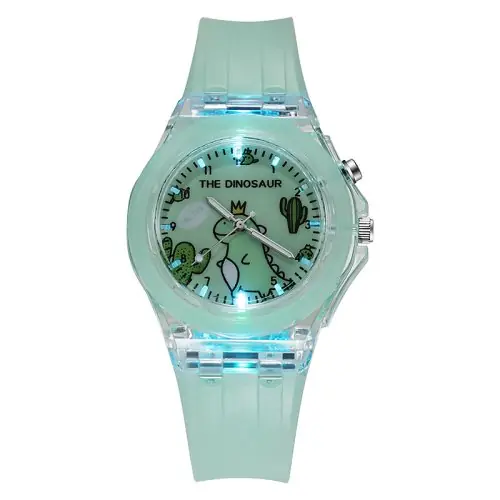 Image de Montre Digitale Dino pour Enfants - Silicone & Quartz