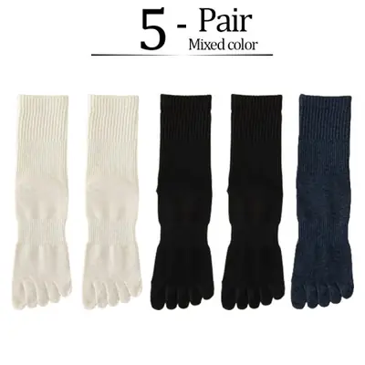 Image de Chaussettes 5 Doigts Homme - Coton Bio & Anti-Odeur