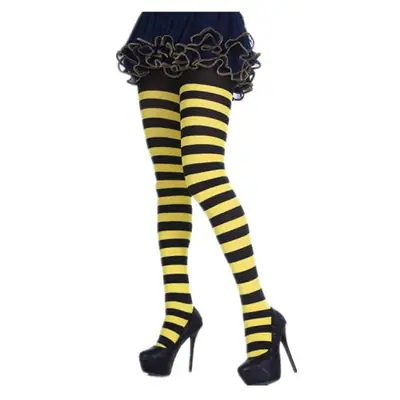 Image de Collants Arc-en-Ciel Goth Punk - Style Élégant & Décalé