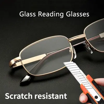 Image de Lunettes de Lecture Design - Monture Métal, Verres HD