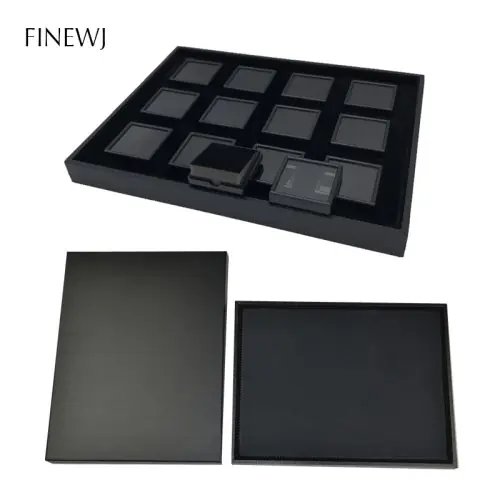 Couvercle plateau 5cm noir