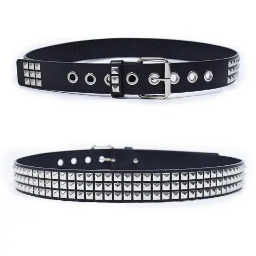 Image de Ceinture Punk Rivets - Style Rock & Métal
