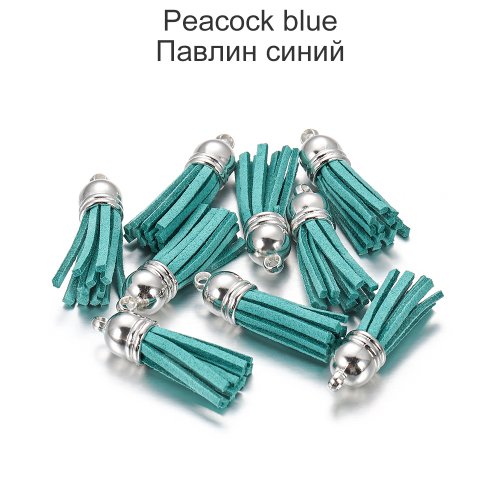 Peacock blue