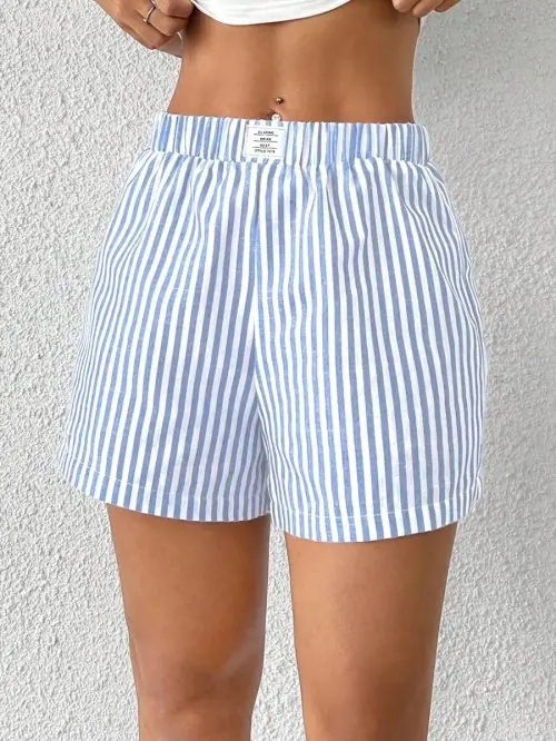 Image de Short Vichy Rouge & Bleu - Confort Été