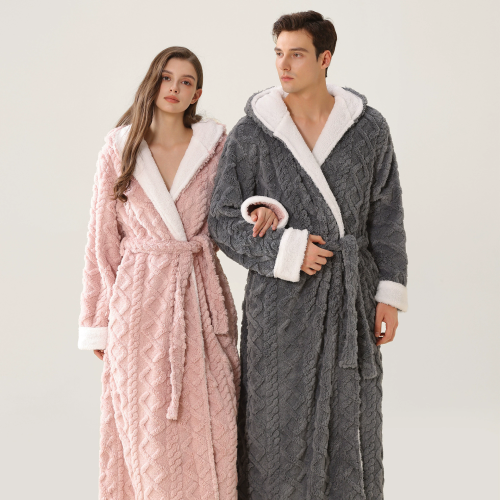 Image de Robe de Chambre Homme Flanelle Chaude & Confortable