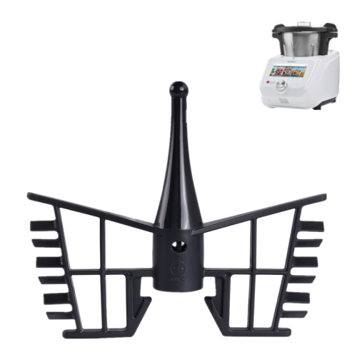 Immagine di Frusta Mixer con Accessorio per Miscelazione a Farfalla Compatibile con Monsieur Cuisine Connect e Smart – Ideale per Impasti Morbidi e Crema di Alta Qualità