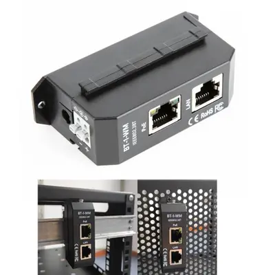 Image de Injecteur PoE 2.5Gbps - Alimentation 90W sur Rail DIN
