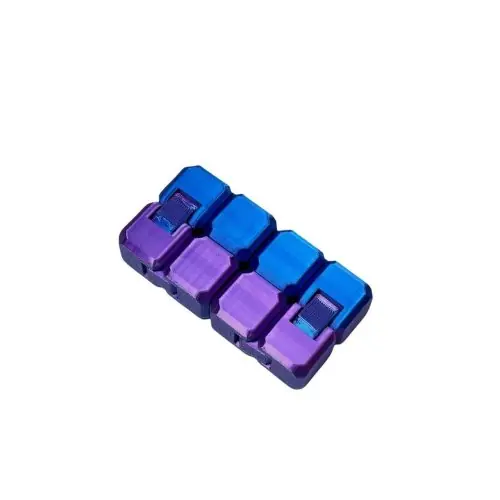 Bleu et violet
