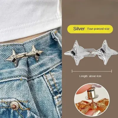 Image de Ceinture Étoile 4 Branches - Taille Ajustable & Tendance