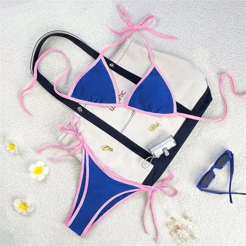 Blue pink