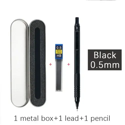 0.5 negro con caja