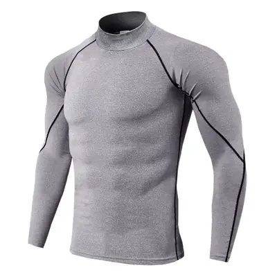 T-Shirt de Compression Homme - Manches Longues Fitness & Sport