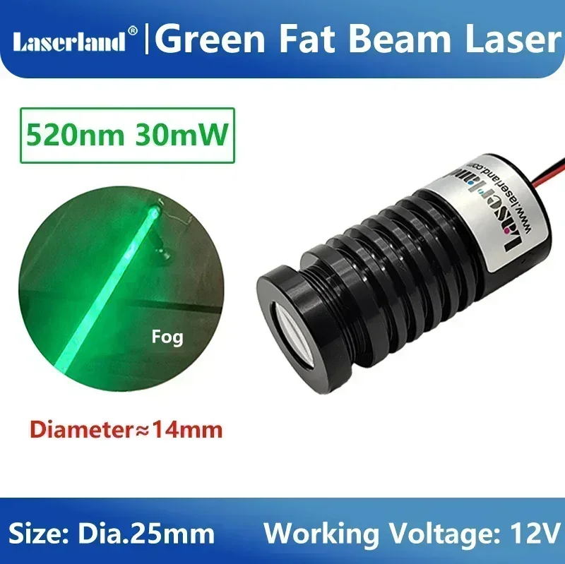 520nm Green 30mW 12V