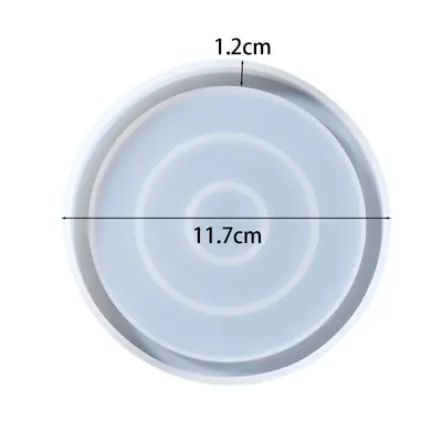 Image de Moule Silicone Ovale pour Résine Époxy - Bricolage & Décoration