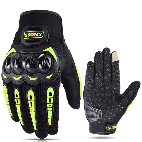 Imagen de Suomy guantes de motocicleta de verano de malla transpirable guantes de Moto hombres mujeres pantall...