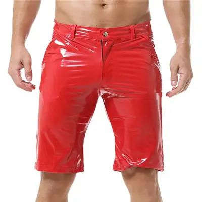 Image de Short PVC Brillant Homme - Style Disco & Danse