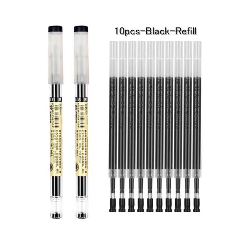 Zwart-2pen-10Refill