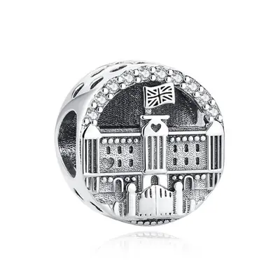 Image de Pendentif Bus de Londres en Argent Sterling 925