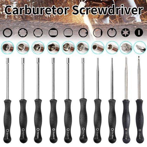 Immagine di Kit 10 Pezzi per Regolazione Carburatore 2 Tempi