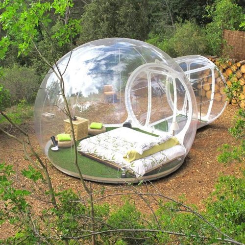 Image de Tente à Bulles Transparente pour Enfants